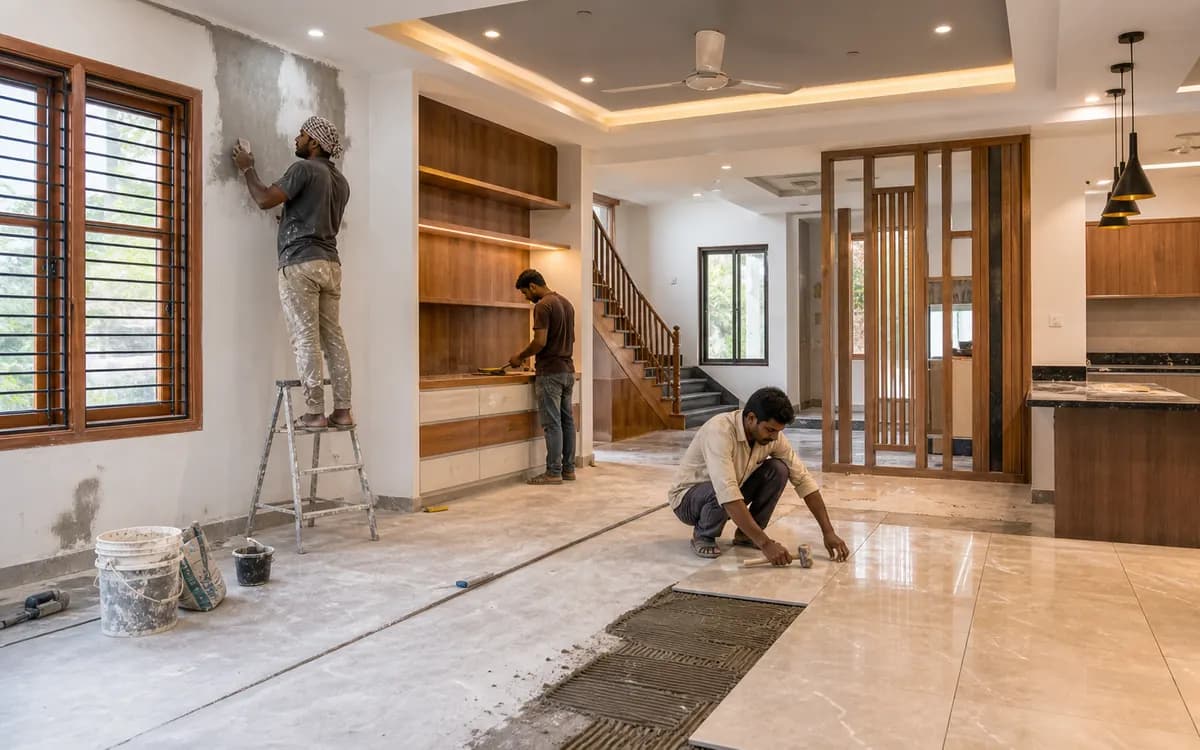 Home remodeling and renovation support for Mysore homes